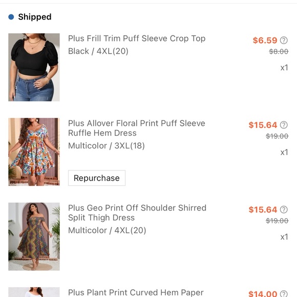 SHEIN Cropped Top - Picture 3 of 3